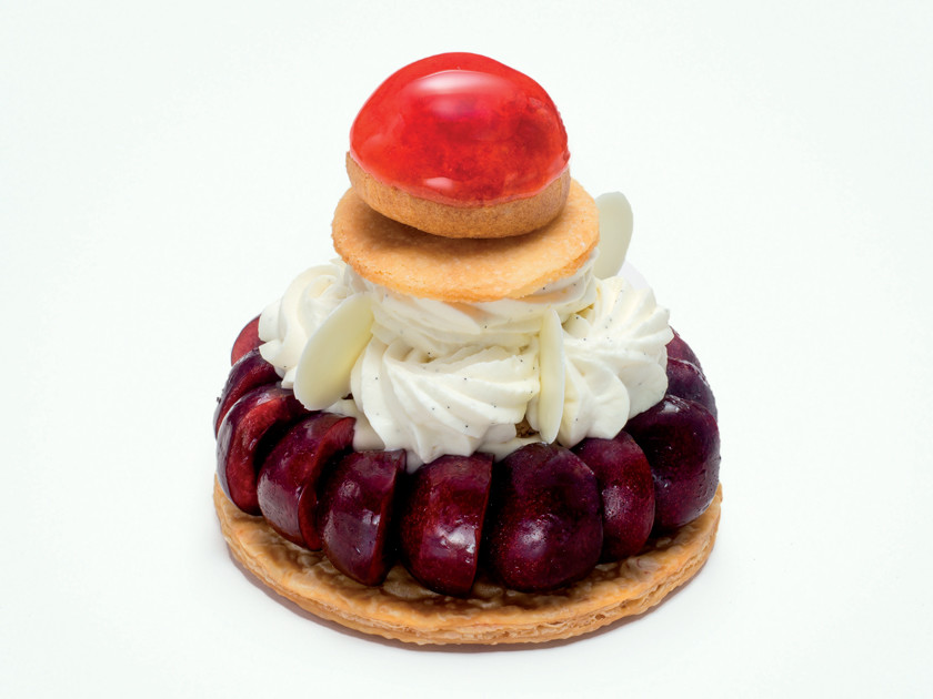 Summertime memory Cherry, rose & hibiscus Saint-Honoré