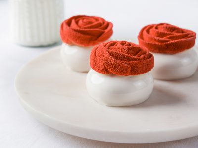 覆盆子荔枝慕斯蛋糕