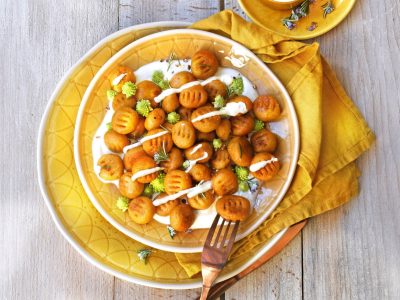 Carrot and Saint-Félicien Gnocchi