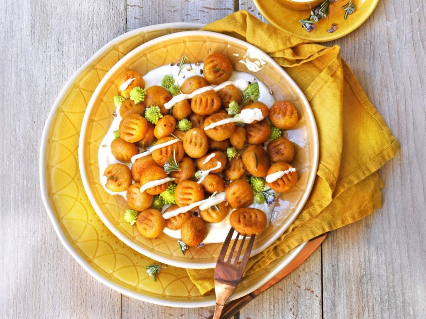 Carrot and Saint-Félicien Gnocchi